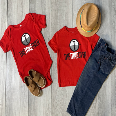Takeover Infant/Toddler Tee (Red) *Clearance*