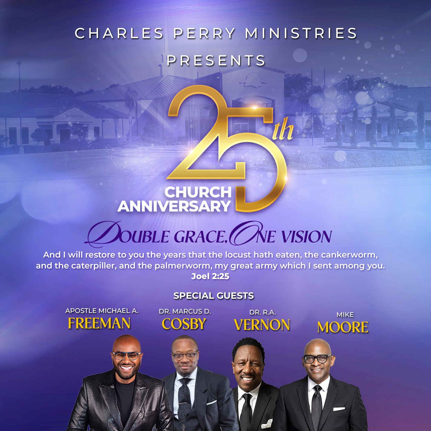 25TH Church Anniversary 2026: Double Grace, One Vision
