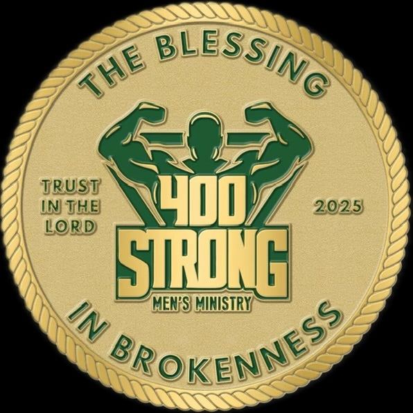 400 Strong Men's Ministry Collectible Coin