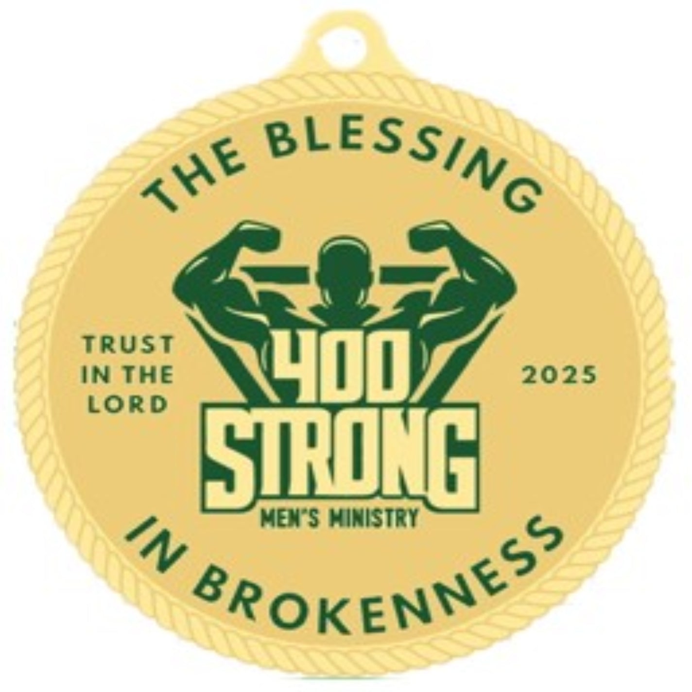 400 Strong Men's Medallion Coin