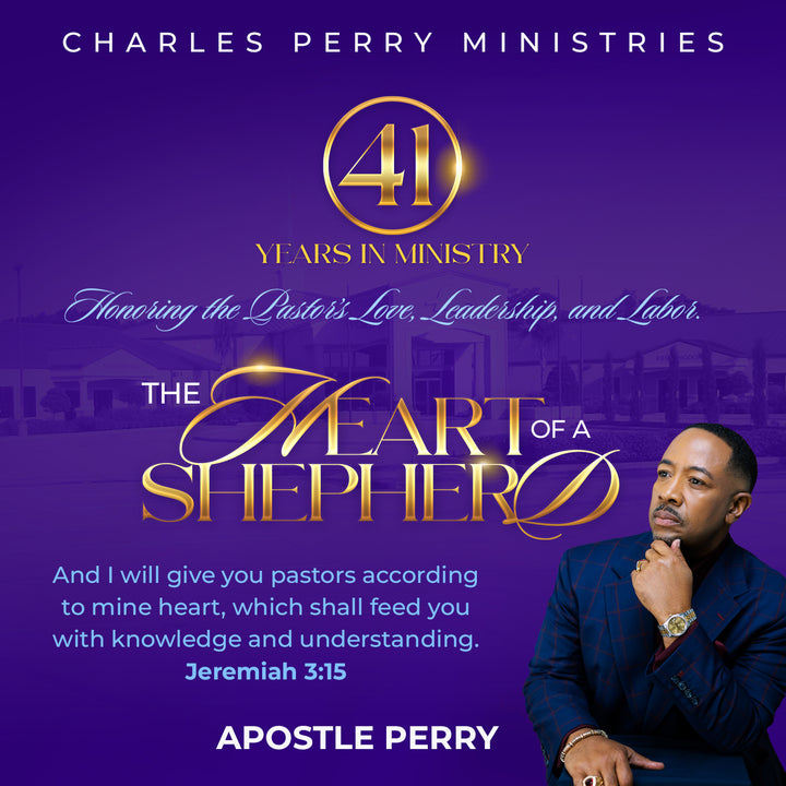 41 YEARS in Ministry (2025) (Apostle's Anniversary)