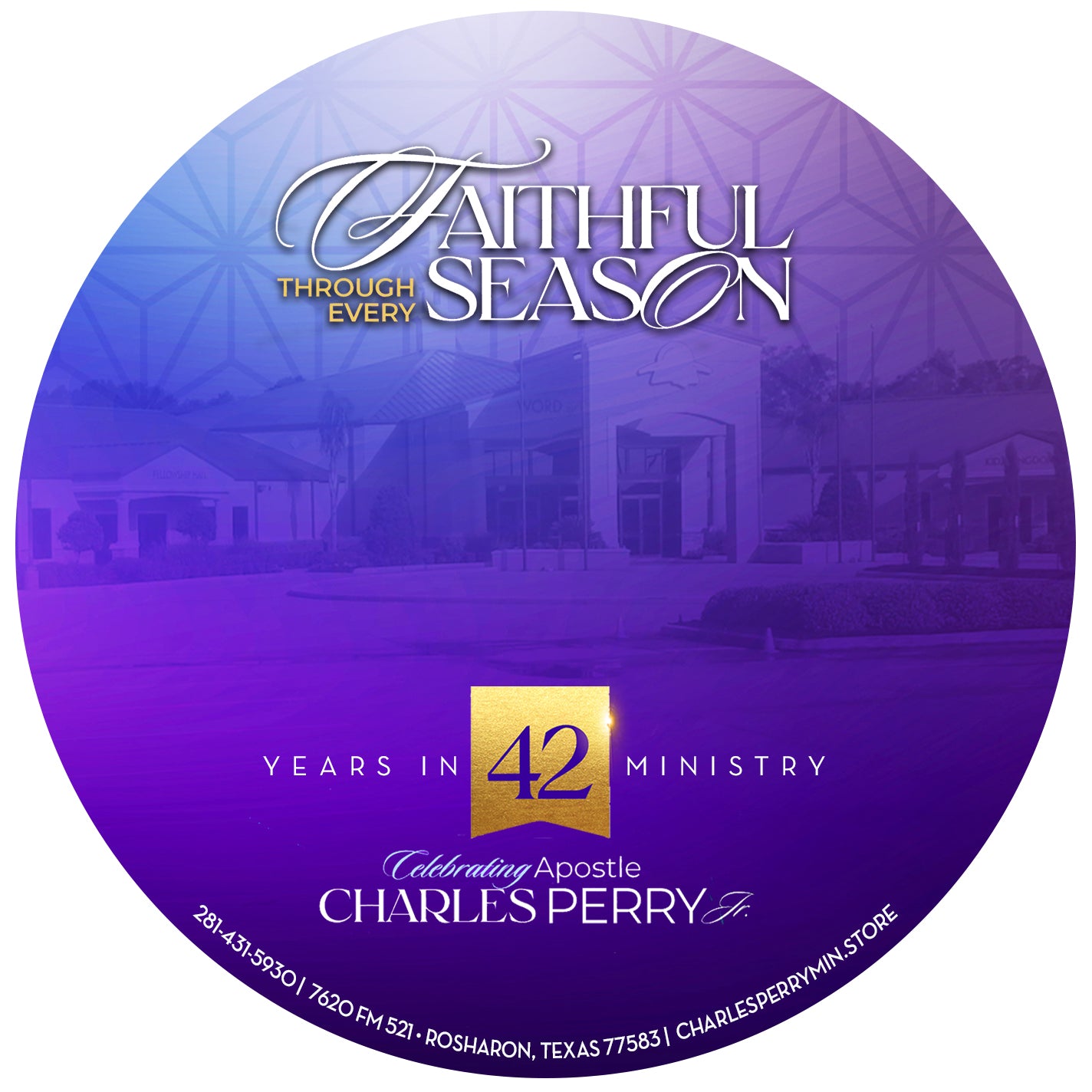 42 YEARS in Ministry (2026) (Apostle's Anniversary)