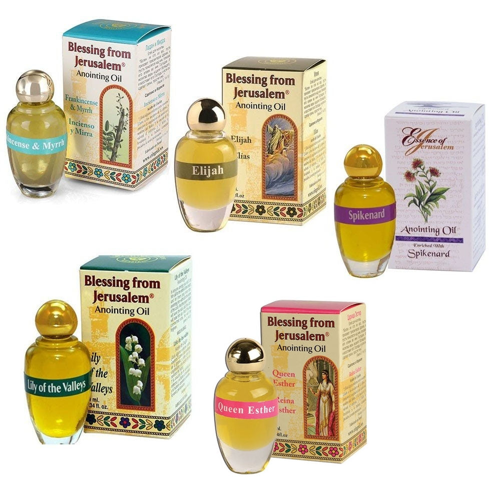Anointing Oils from Jerusalem: 1/4 - 1/2 oz.