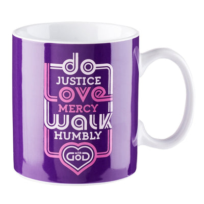 Do  Justice, Love Mercy, Walk Humbly Coffee Mug