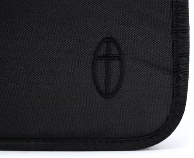 Wordkeeper® Economy Canvas Bible Cover, Black, Large