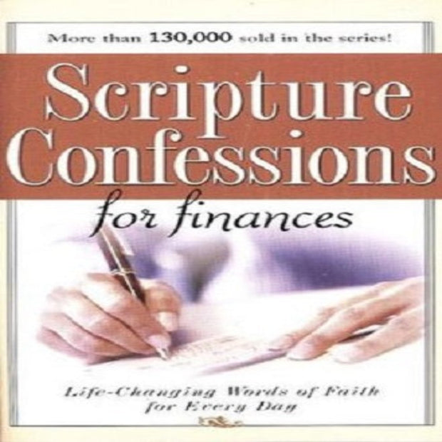 Scripture Confessions for Finances (mini-book)