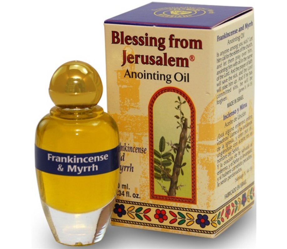 Anointing Oils from Jerusalem: 1/4 - 1/2 oz.