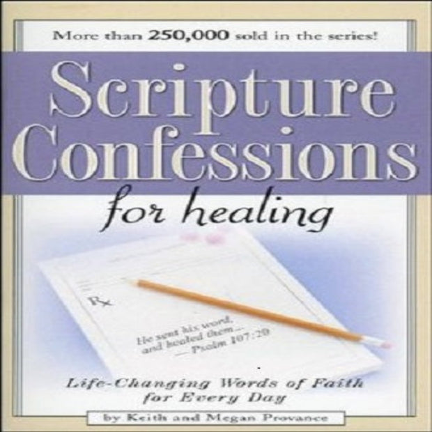 Scripture Confessions for Healing (mini-book)