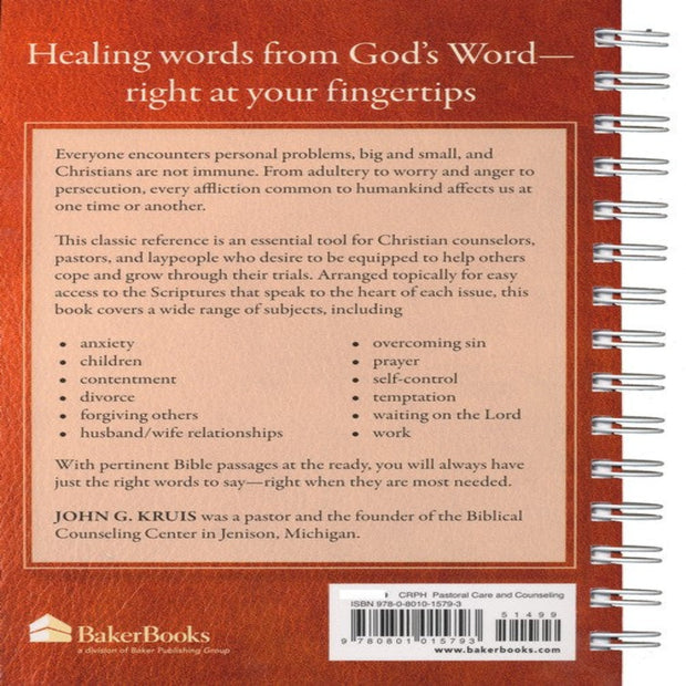 Quick Scripture Reference for Counseling, Fourth Edition